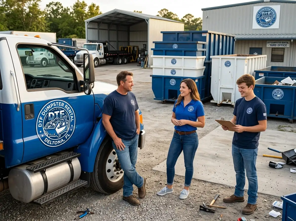 Commercial Dumpster Rental in Deltona, FL