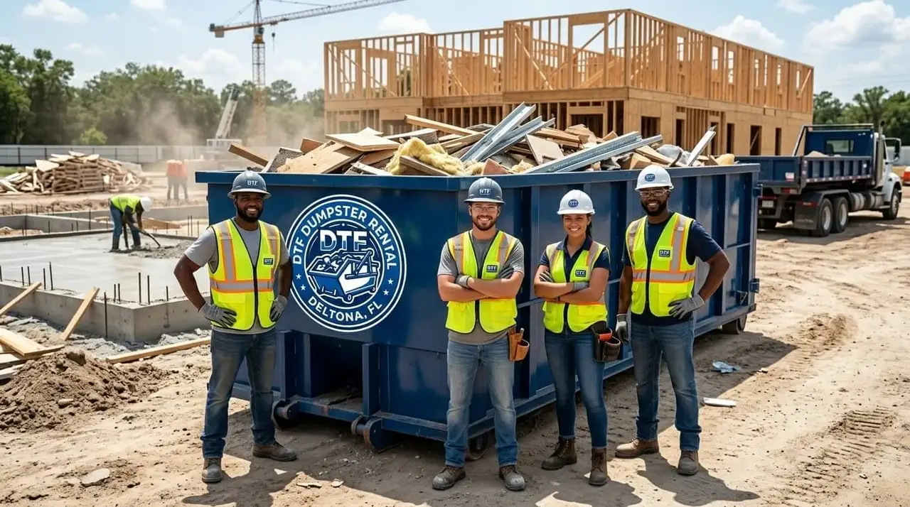 Construction Dumpster Rental in Deltona, FL