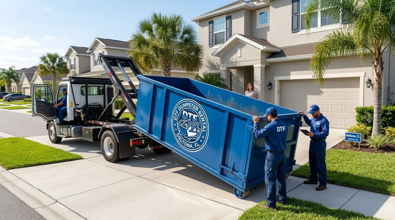 Residential Dumpster Rental Deltona FL-img